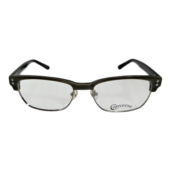 Converse Accessories - CONVERSE OFFBEAT OLIVE /SILVER EYEGLASSES GLASSES FRAME Demo 54-18-140 NEW